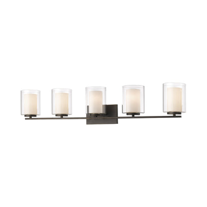 Willow Bath Vanity Light in Olde Bronze (5-Light).
