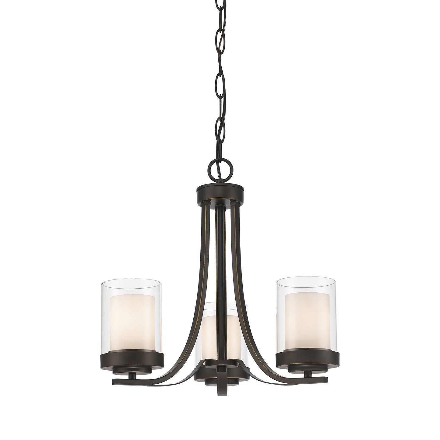 Willow Chandelier in Olde Bronze (3-Light).