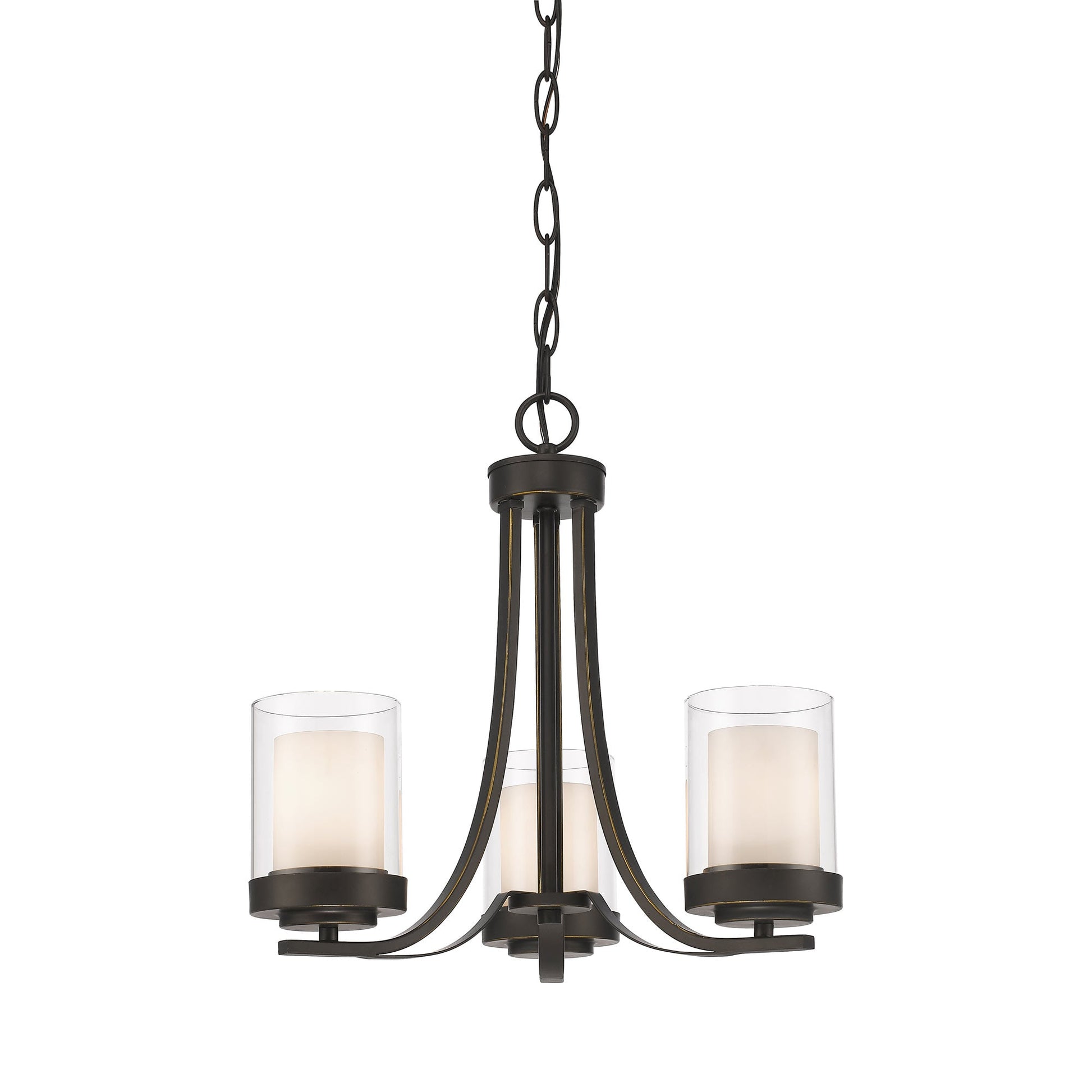 Willow Chandelier in Olde Bronze (3-Light).