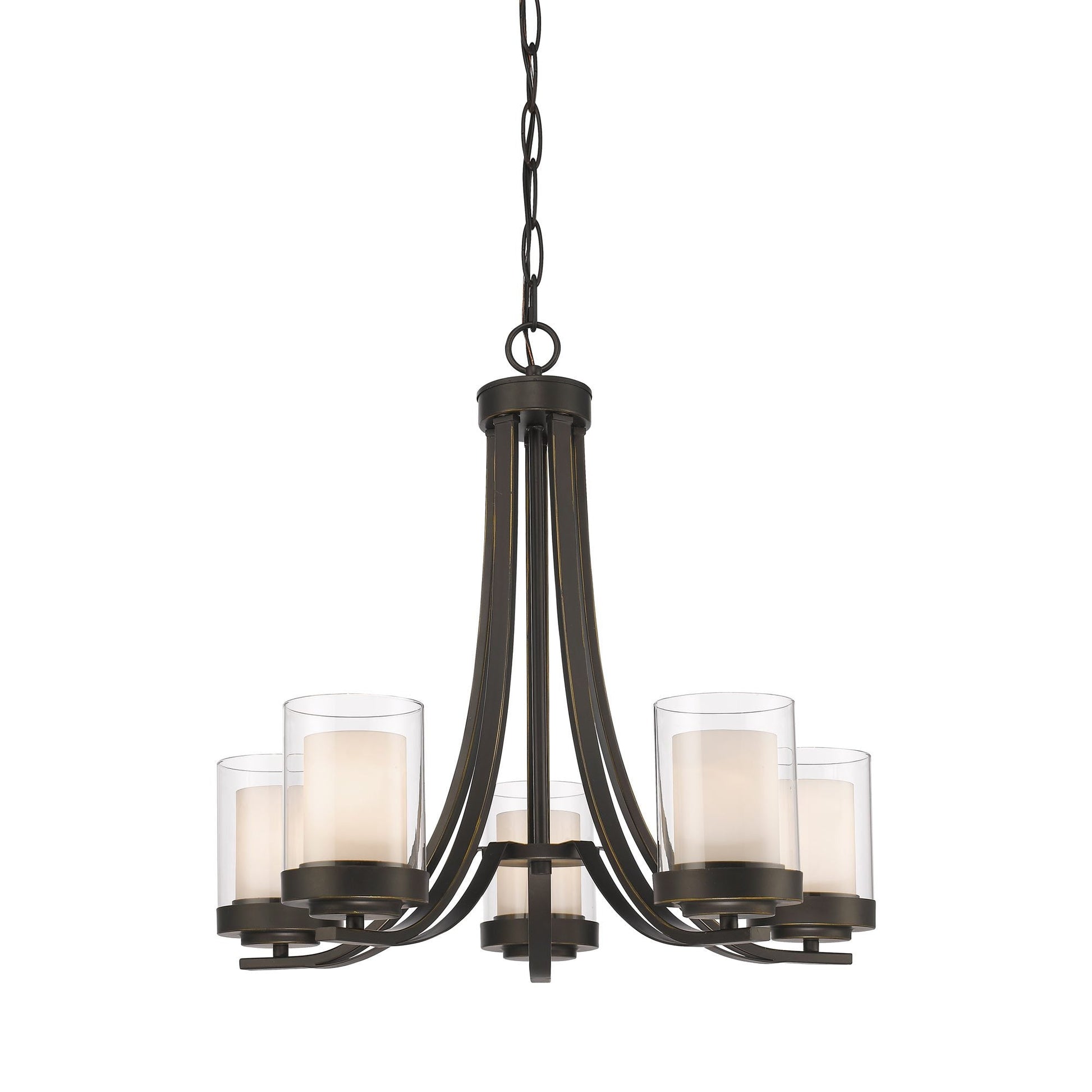 Willow Chandelier in Olde Bronze (5-Light).