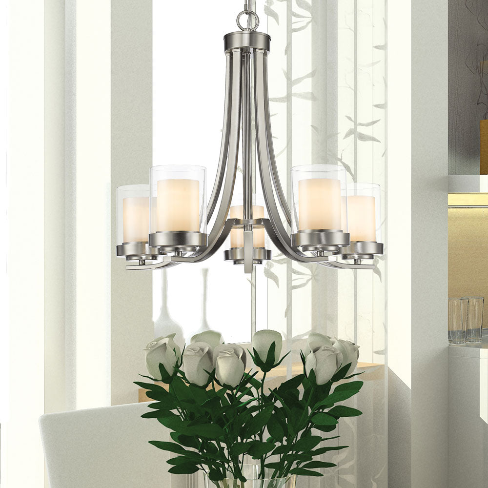 Willow Chandelier in Detail.