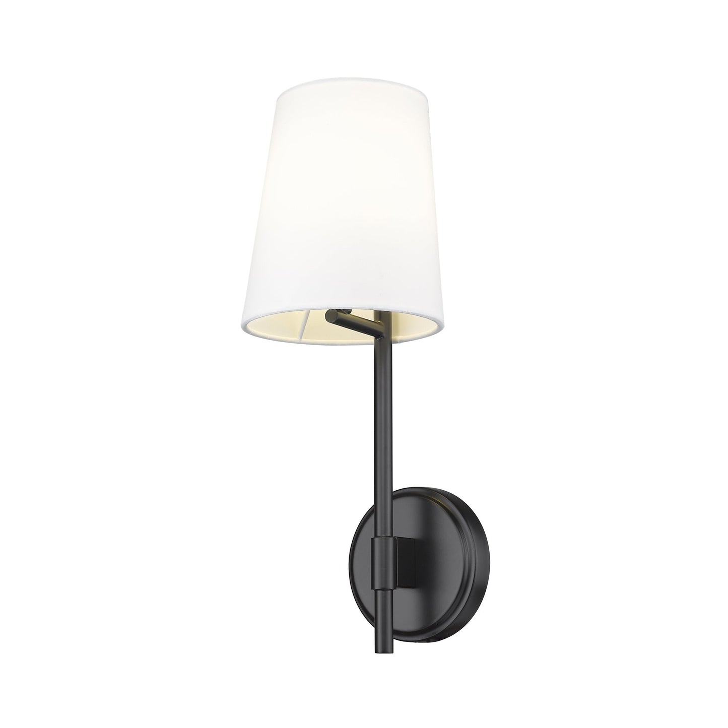 Winward Wall Light in Matte Black.