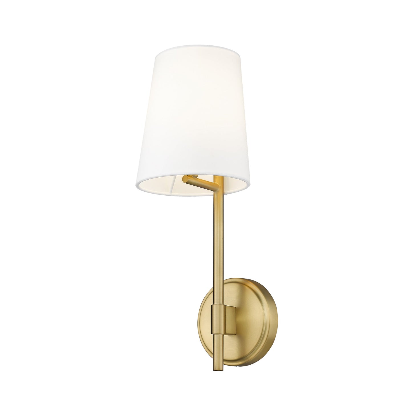 Winward Wall Light in Olde Brass.