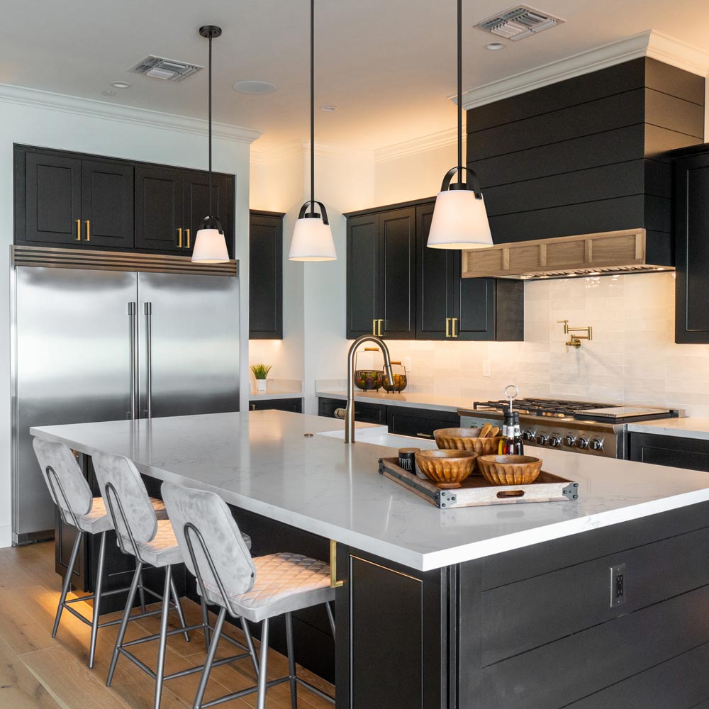 Z-Studio Pendant Light in kitchen.