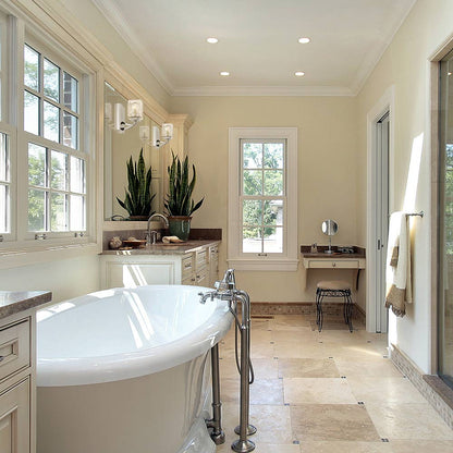 Zaid Bath Wall Light in bathroom.