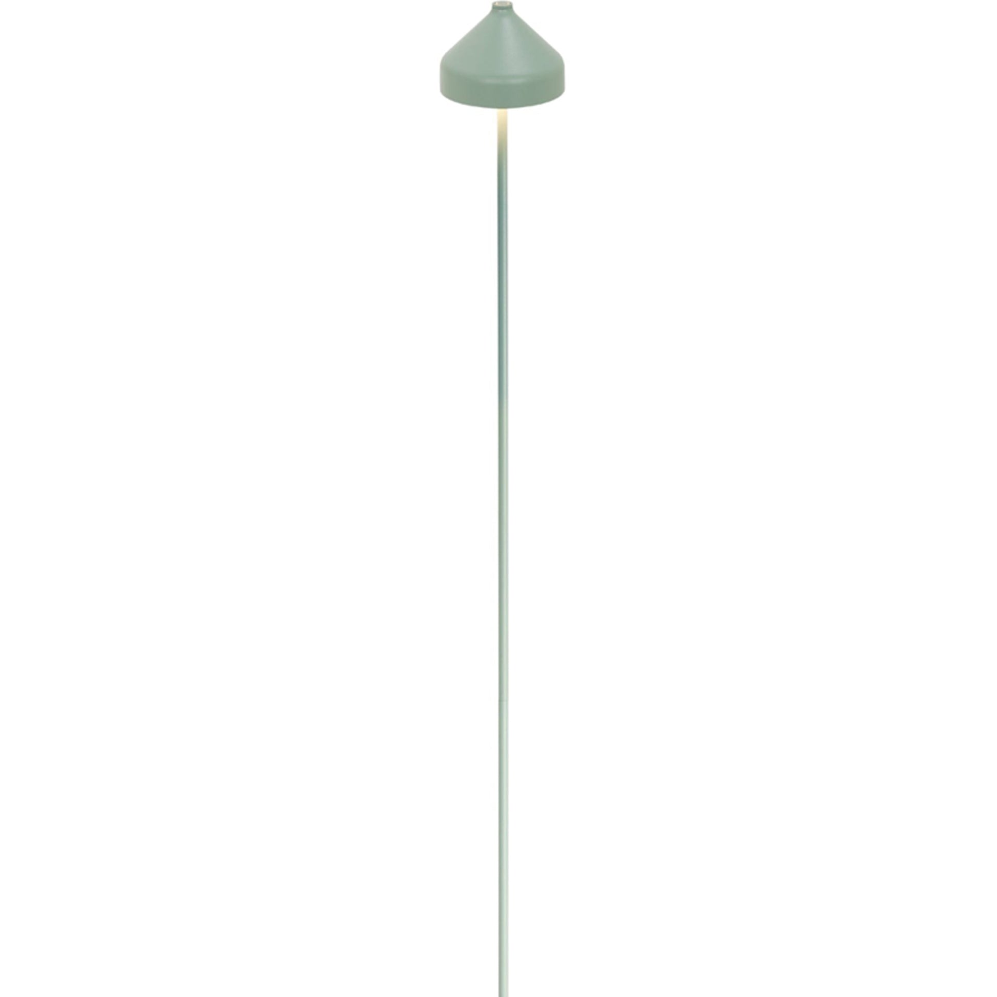 Amelie Outdoor Rechargeable LED Floor Lamp in Detail.