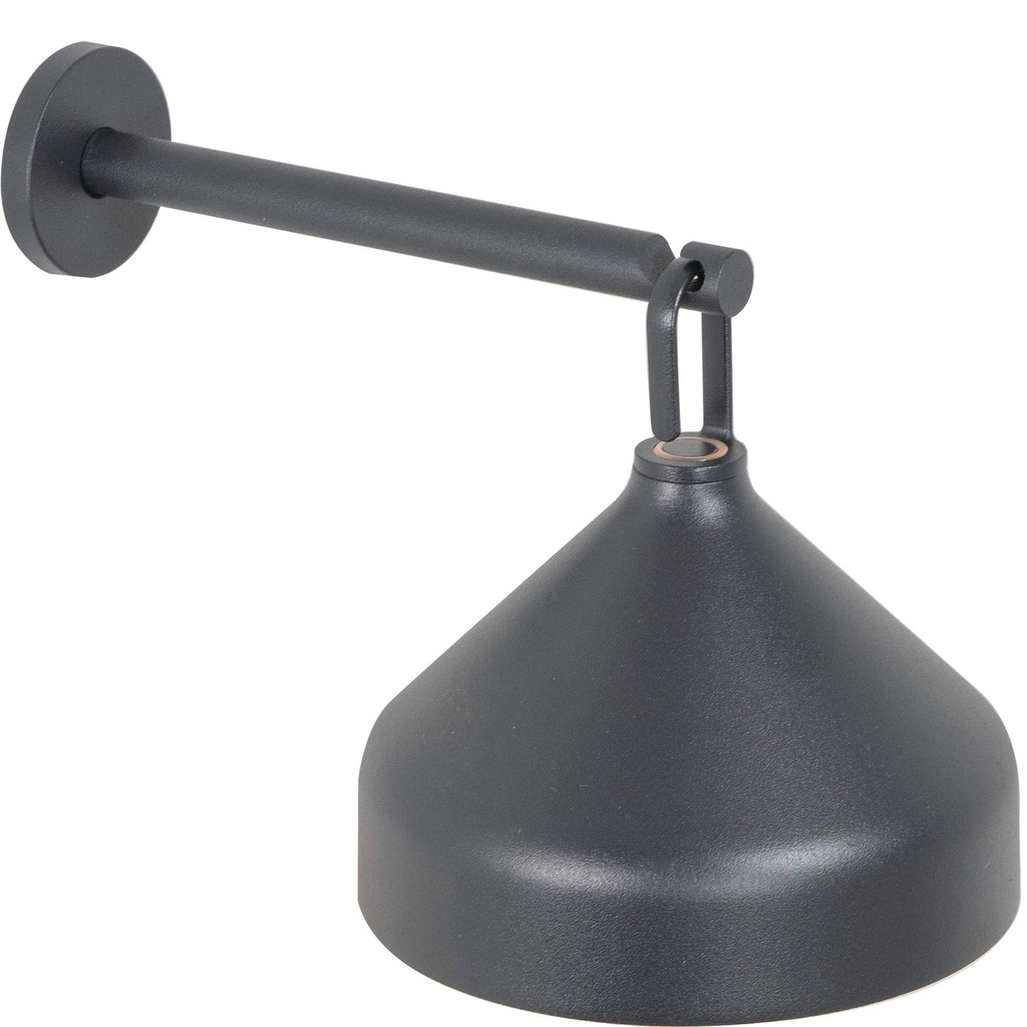 Amelie Outdoor Rechargeable LED Wall Light in Detail.