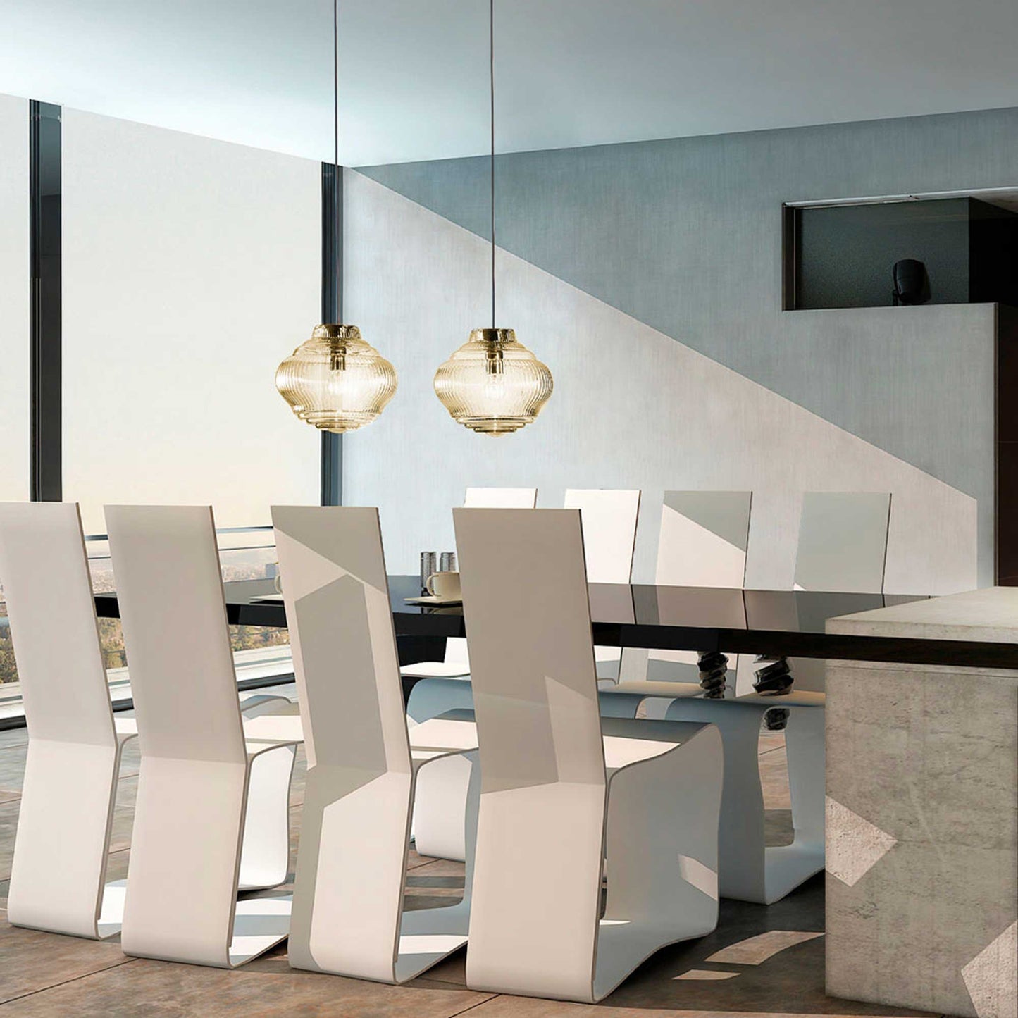 Bonnie Pendant Light in office.