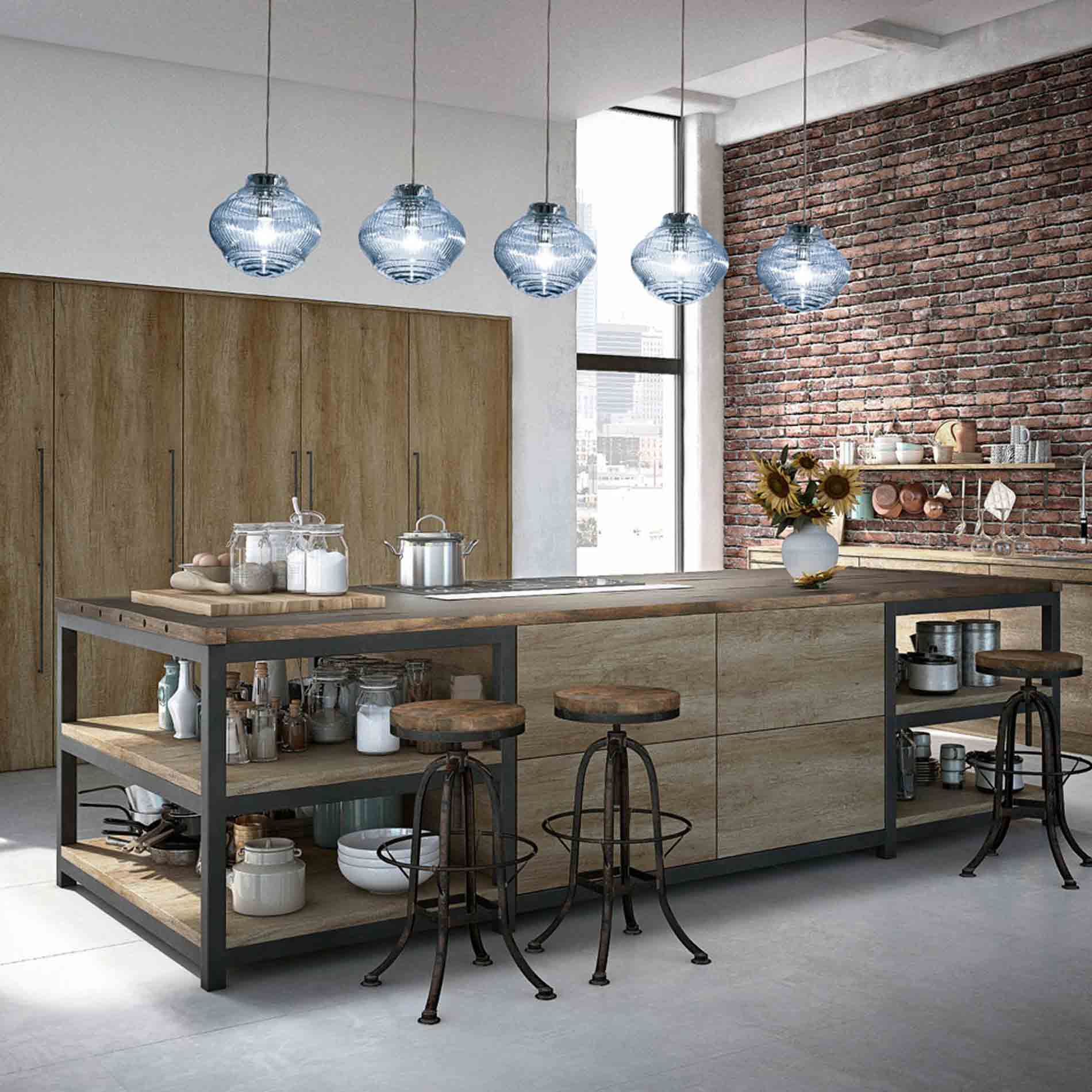 Bonnie Pendant Light in kitchen.