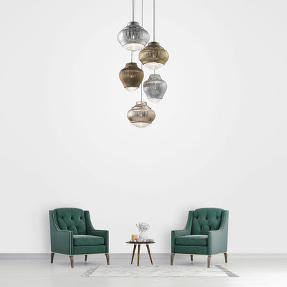 Bonnie Pendant Light in living room.