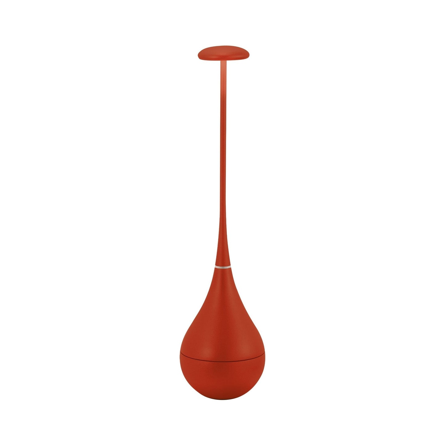 Dondolina Pro Outdoor LED Rechargeable Table Lamp in Red.