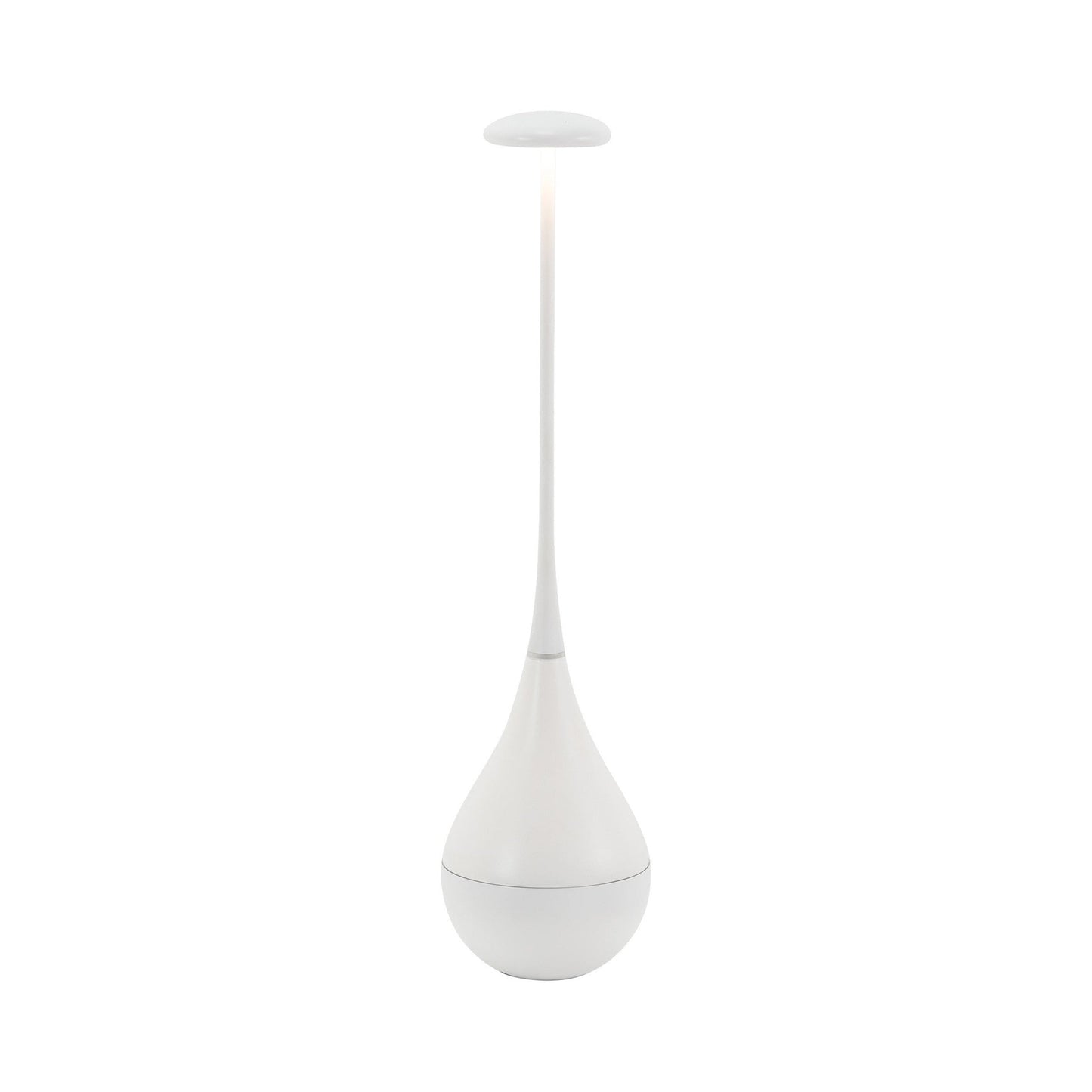 Dondolina Pro Outdoor LED Rechargeable Table Lamp in White.