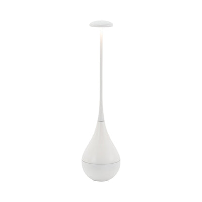 Dondolina Pro Outdoor LED Rechargeable Table Lamp in White.