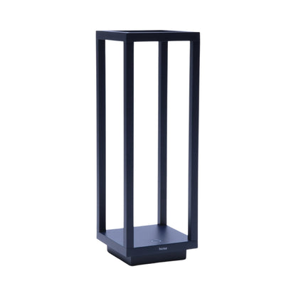 Home Outdoor LED Table Lamp in Steel Blue.