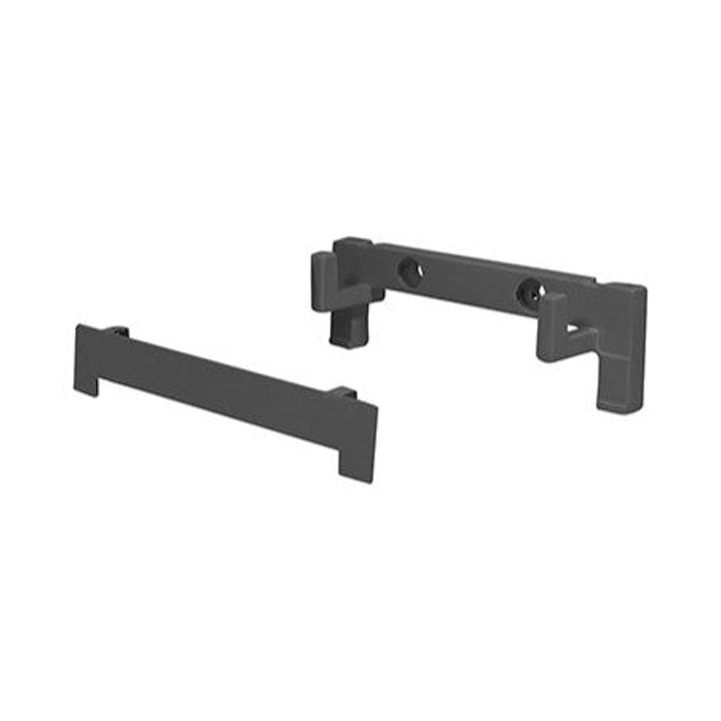 Home Pro Outdoor Wall Mount Bracket in Dark Grey.