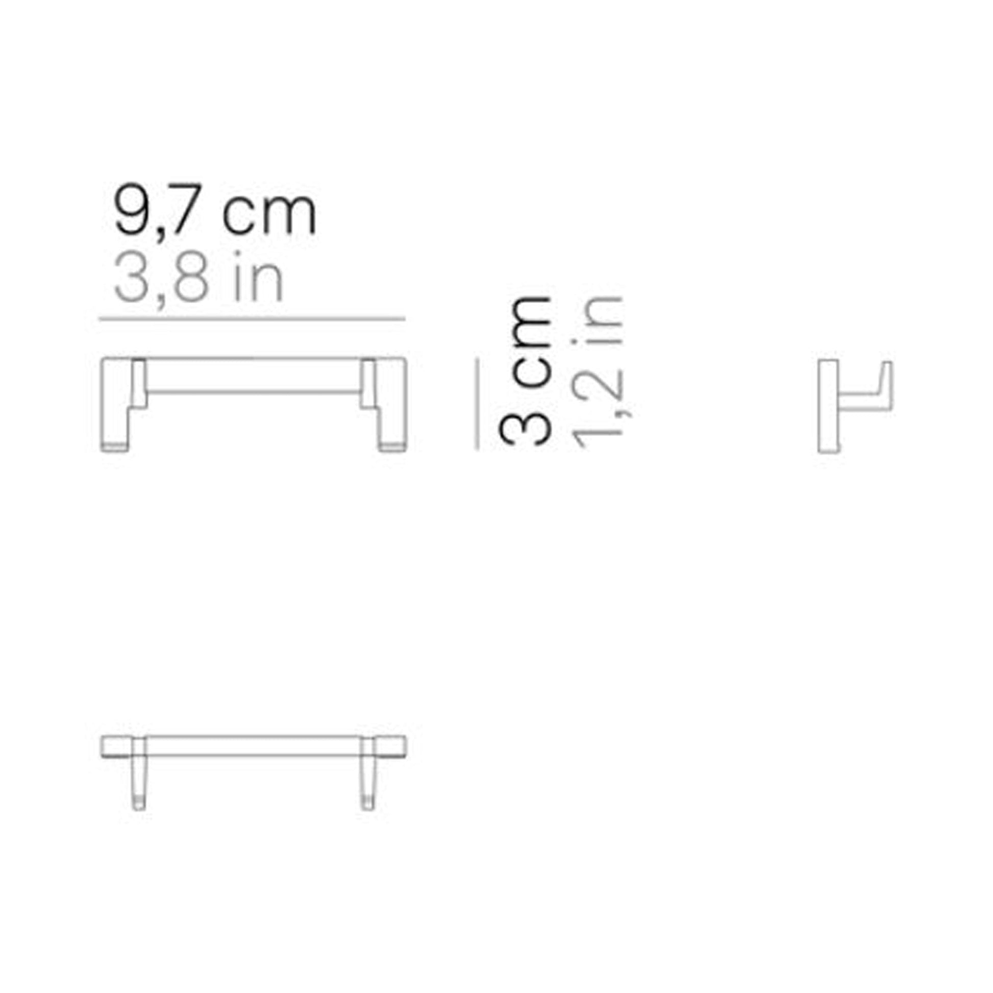 Home Pro Outdoor Wall Mount Bracket - line drawing.