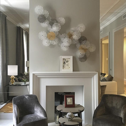 Mariposa LED Ceiling/Wall Light in living room.