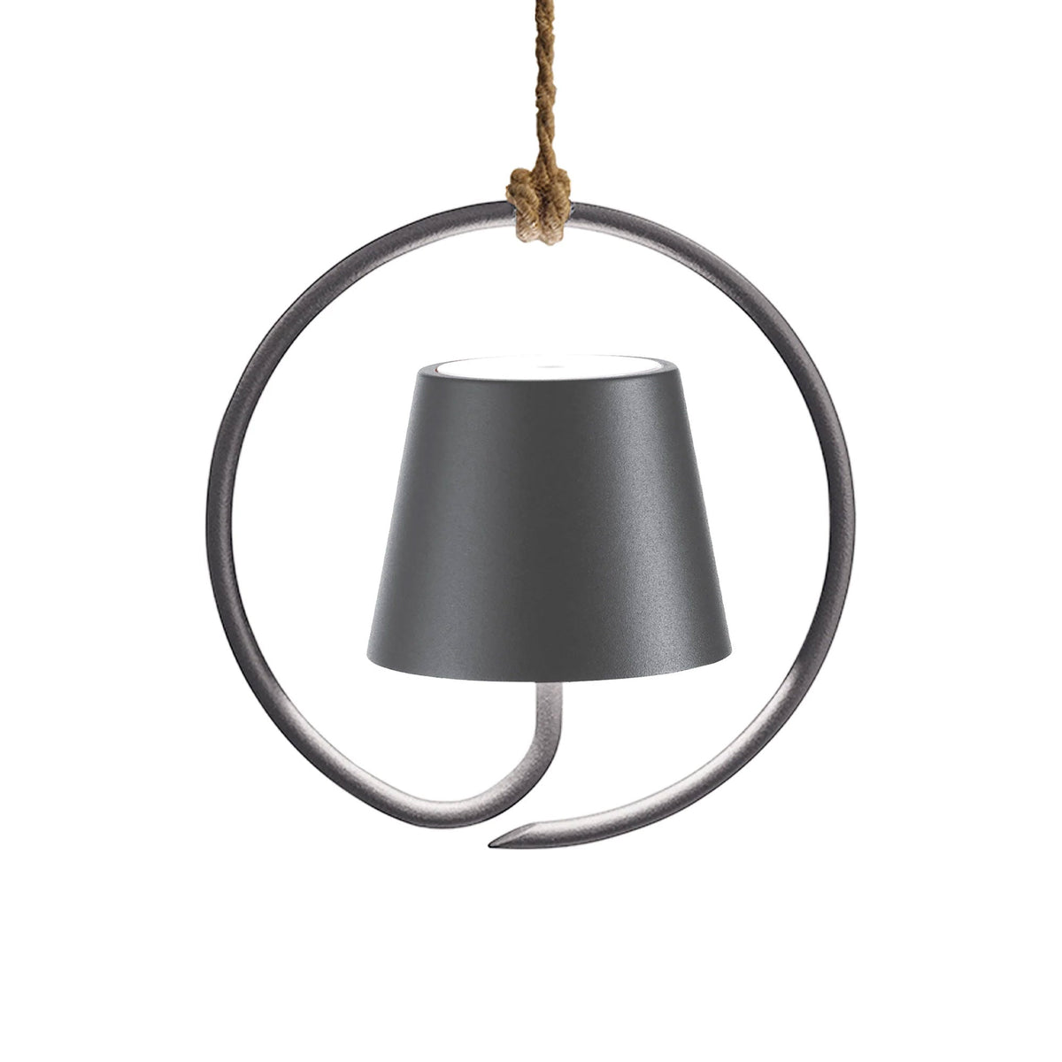 Poldina Magnetic Outdoor LED Rechargeable Pendant Light.