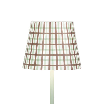 Poldina Pro Metal Shade in Brown-Green Stripes.