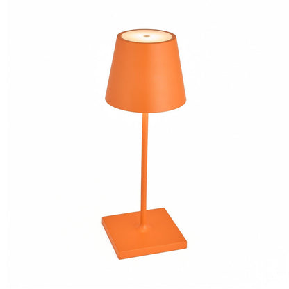 Poldina Pro Mini LED Table Lamp in Orange.