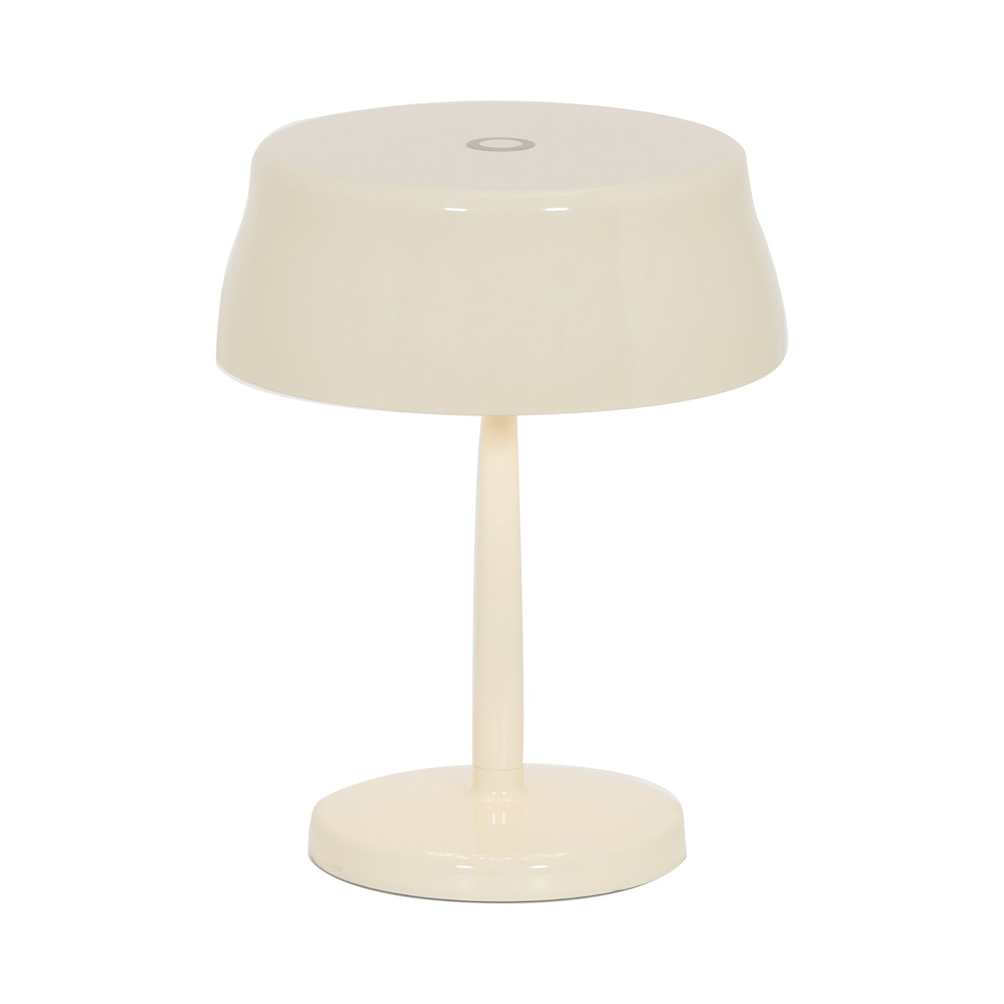 Sister Light Wi-Fi Mini Outdoor Rechargeable LED Table Lamp in Ivory.
