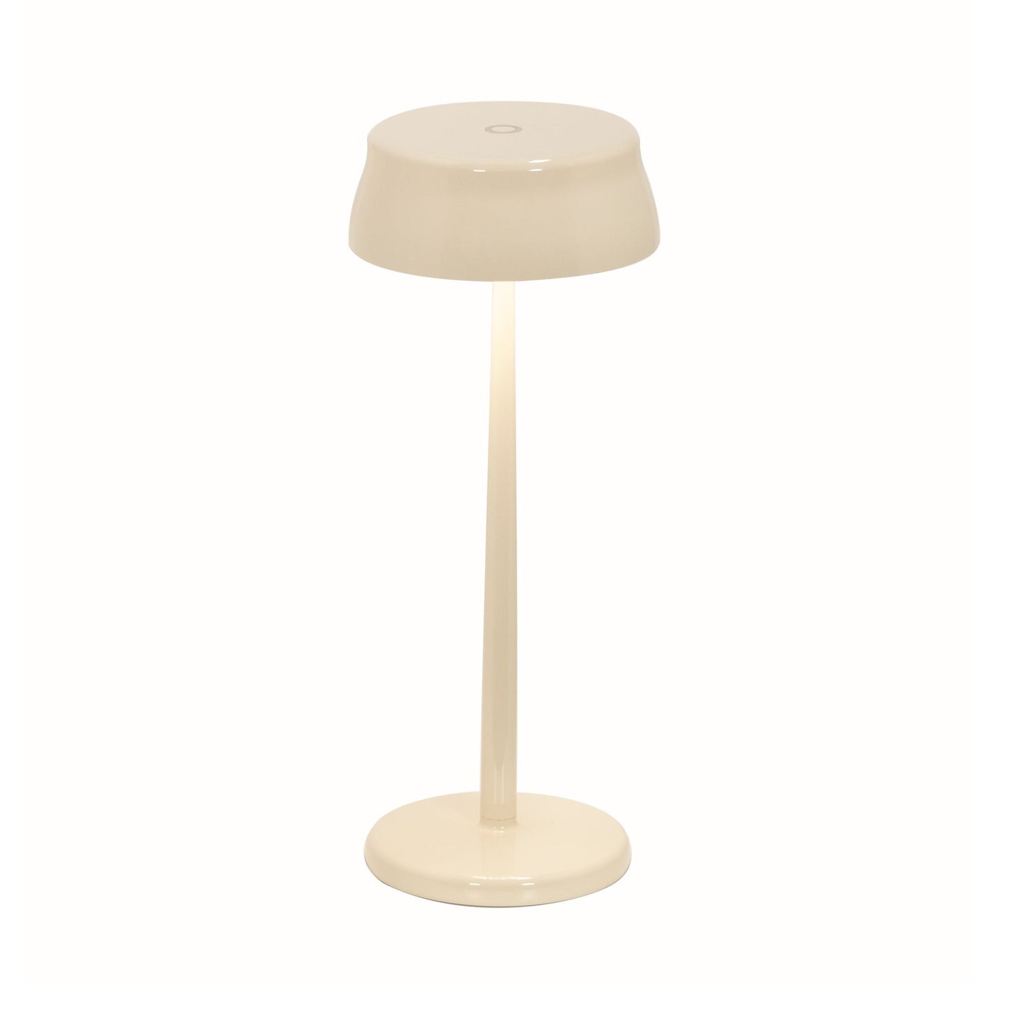 Sister Light Wi-Fi Outdoor Rechargeable LED Table Lamp in Ivory.