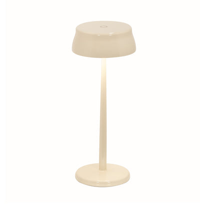 Sister Light Wi-Fi Outdoor Rechargeable LED Table Lamp in Ivory.