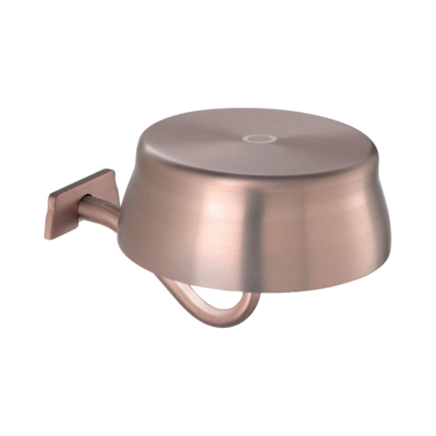 Sister Light Wi-Fi Outdoor Rechargeable LED Wall Light in Anodized Copper.