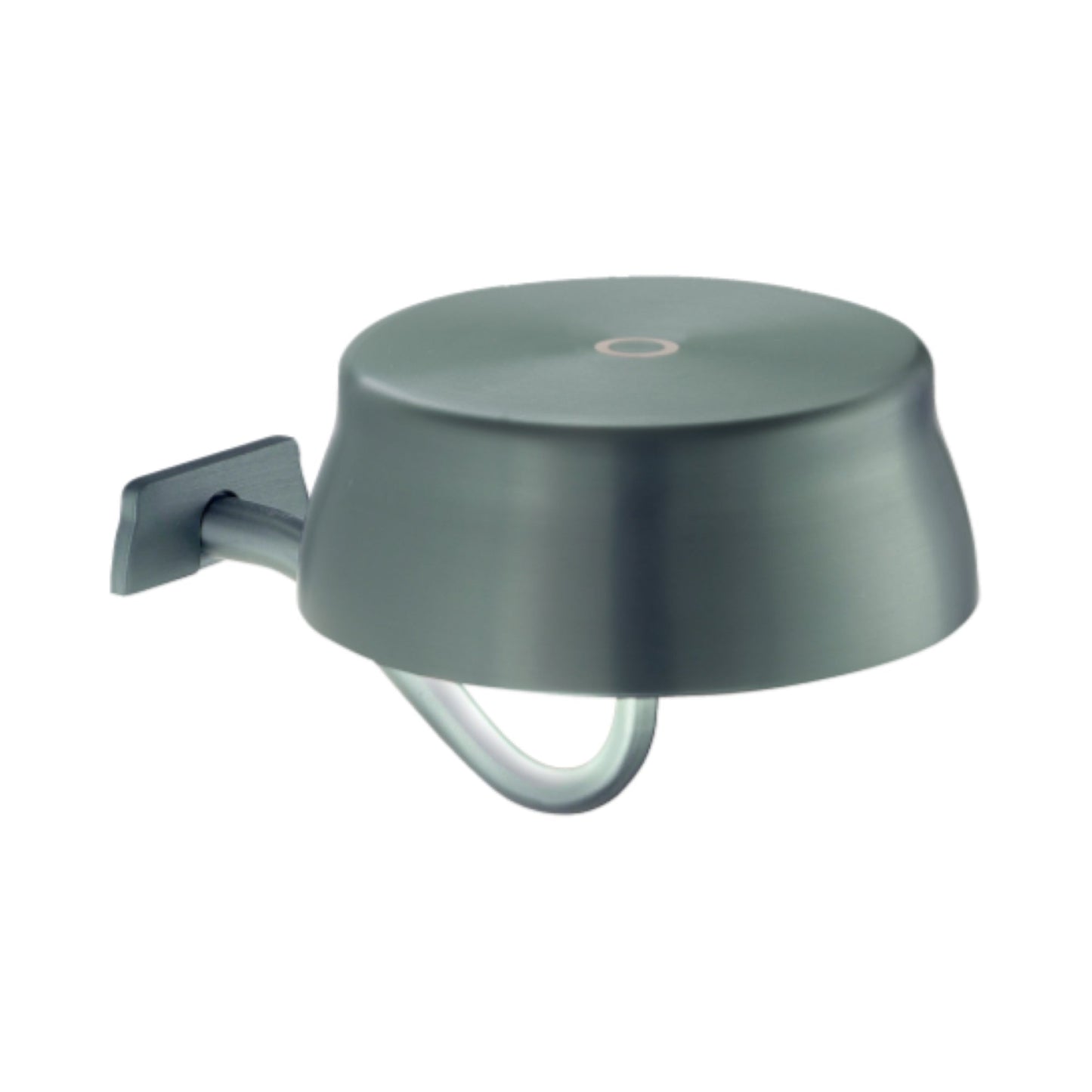 Sister Light Wi-Fi Outdoor Rechargeable LED Wall Light in Anodized Green.