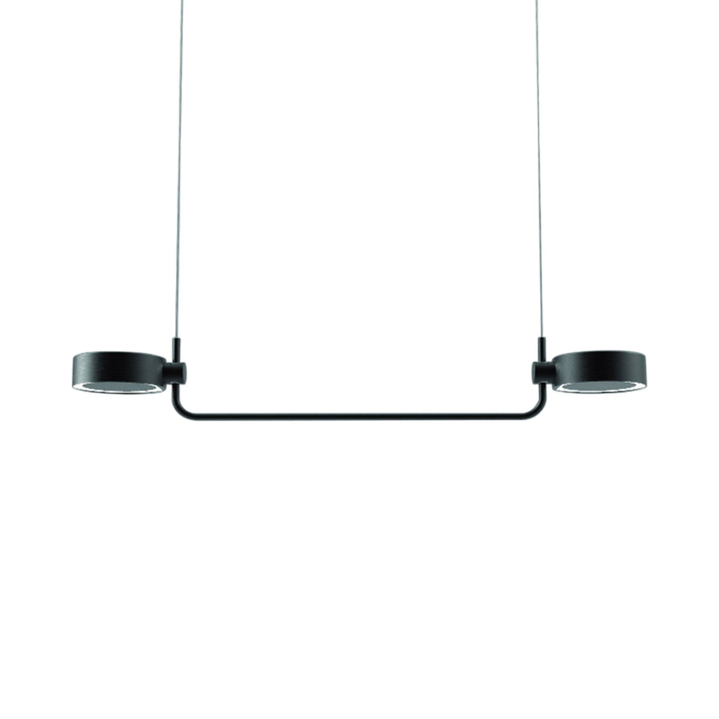 Super O Outdoor Rechargeable LED Pendant Light in Black.