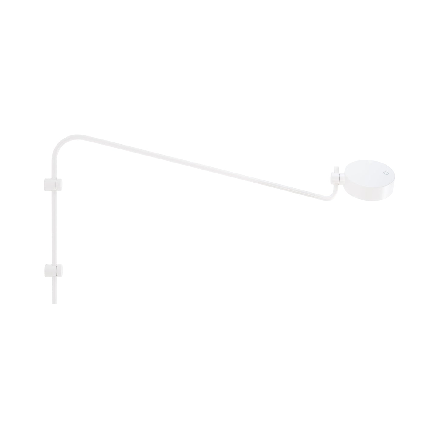 Super O Outdoor Rechargeable LED Wall Light in White/Long.