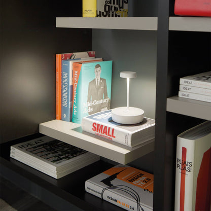 Swap Pro Mini Outdoor Rechargeable LED Table Lamp in living room.