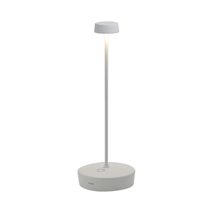 Swap Pro Outdoor Rechargeable LED Table Lamp in White.