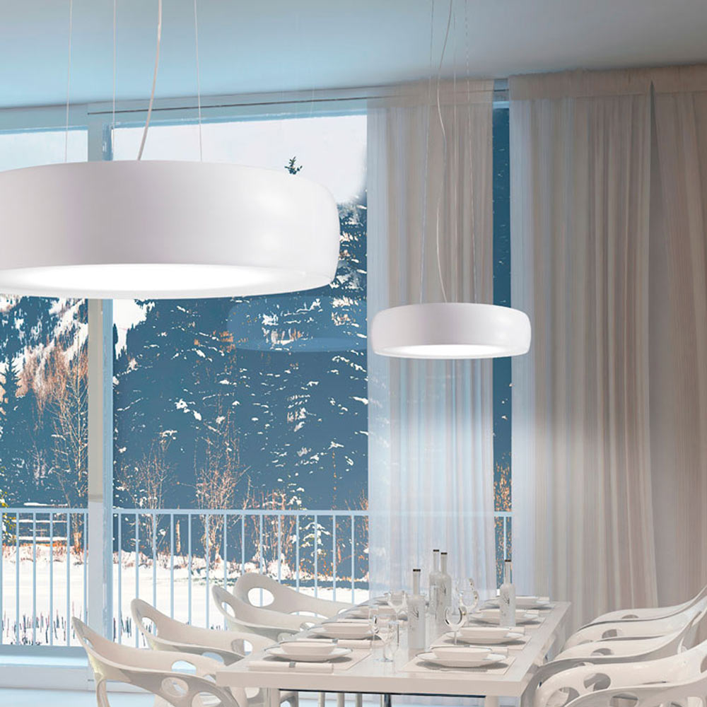 Treviso Pendant Light in dining room.