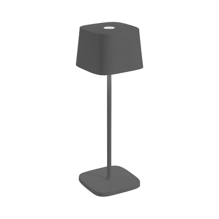 Ofelia LED Table Lamp in Dark Grey.