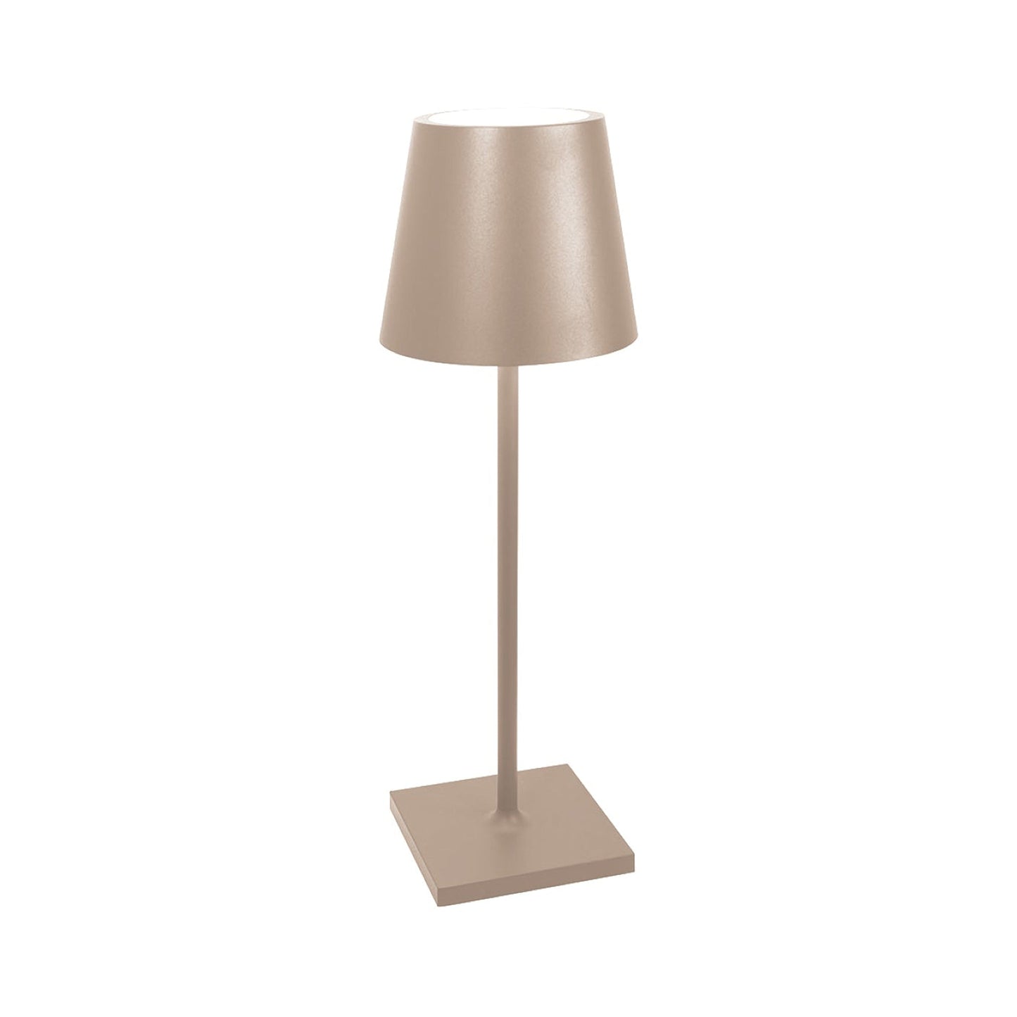 Poldina L LED Desk Lamp in Sand.