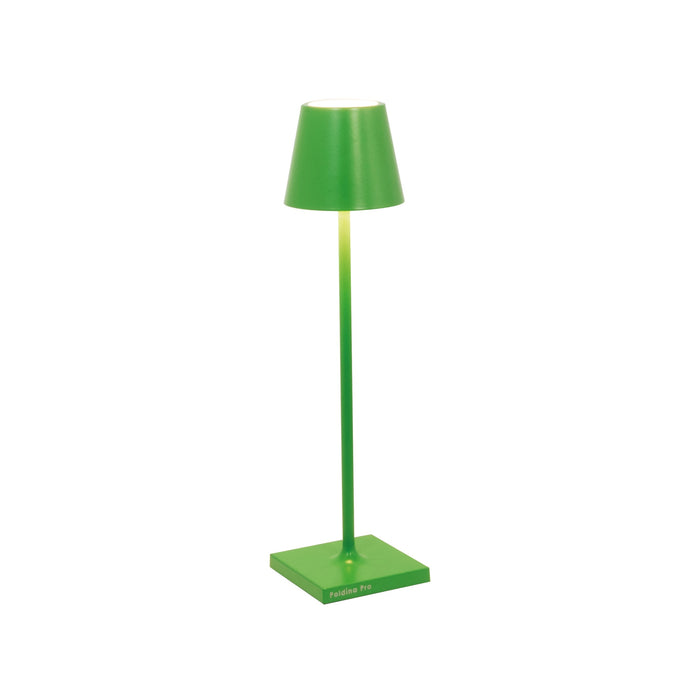 Poldina Pro LED Table Lamp in Yellow Green (Small).