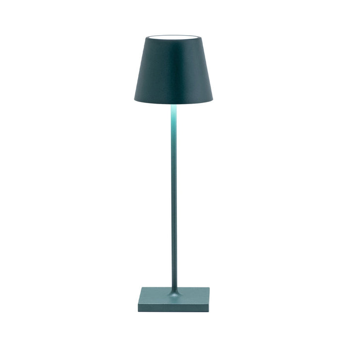 Poldina Pro LED Table Lamp in Dark Green (Large).