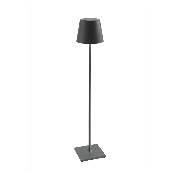 Poldina Pro XXL LED Floor Lamp in Dark Grey.