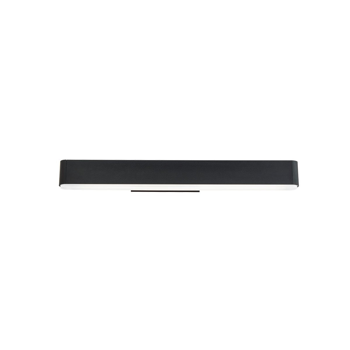 0 to 60 LED Bath Vanity Light in Black.