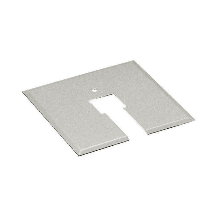 120V Track System Canopy Plate in Brushed Nickel.