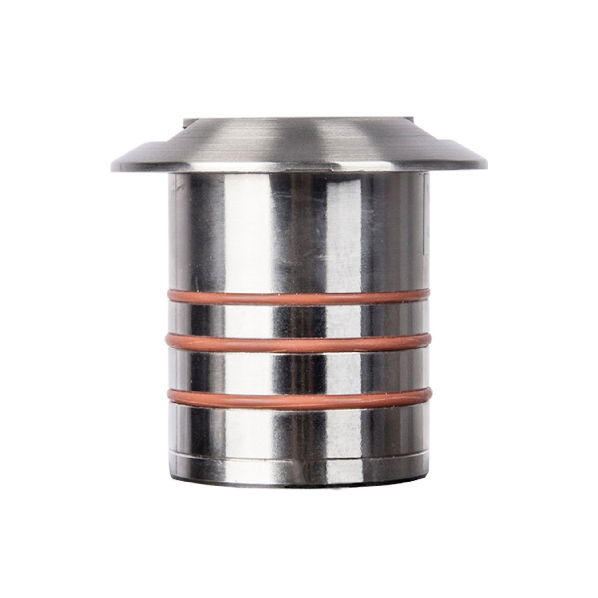 2 Inch Bi-Directional LED Inground Light in Stainless Steel.