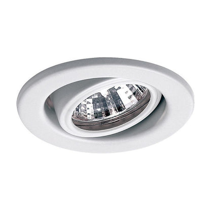 2.5 Inch Low Voltage Adjustable Recessed Trim in White (Halogen).