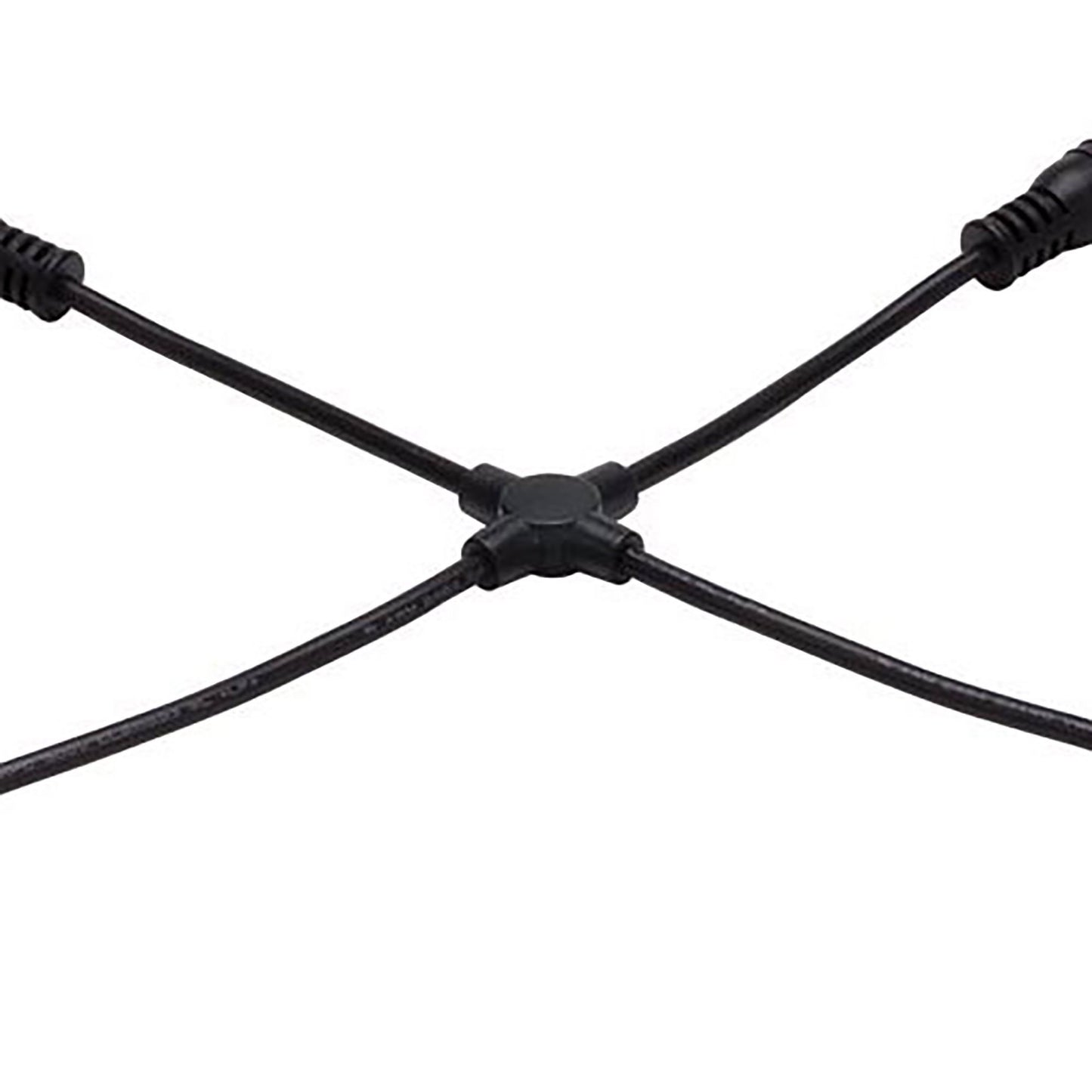 4 Way "X" Connector for InvisiLED Outdoor Tape Light in Detail.