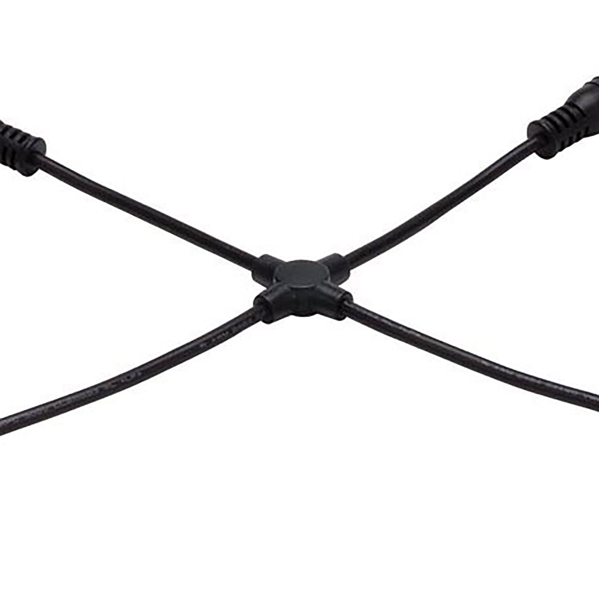 4 Way "X" Connector for InvisiLED Outdoor Tape Light in Detail.