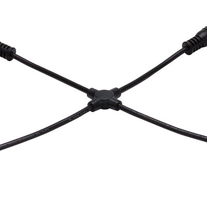 4 Way "X" Connector for InvisiLED Outdoor Tape Light in Detail.