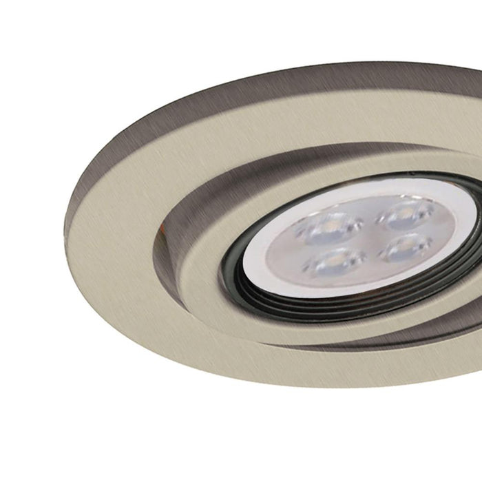 4 Inch Low Voltage Die-Cast Gimbal Ring Recessed Trim in Detail.