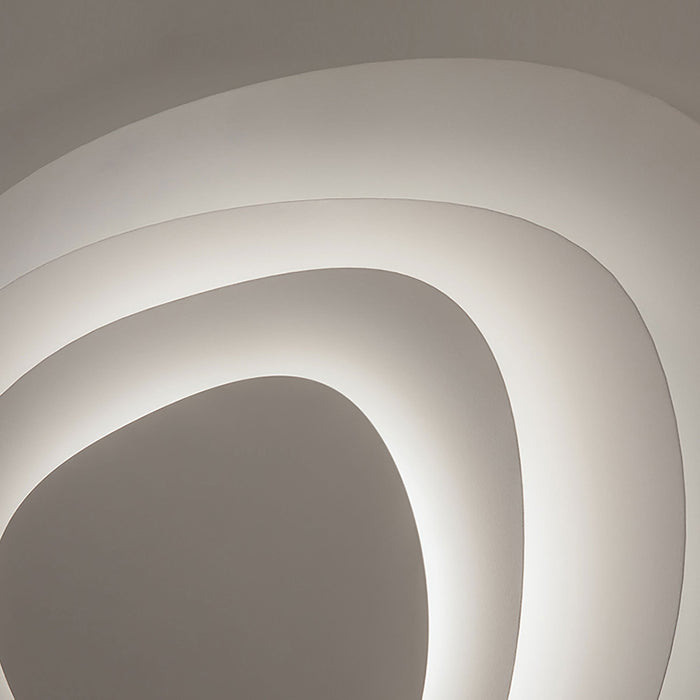 Abstract Panels LED Wall Light in Detail.