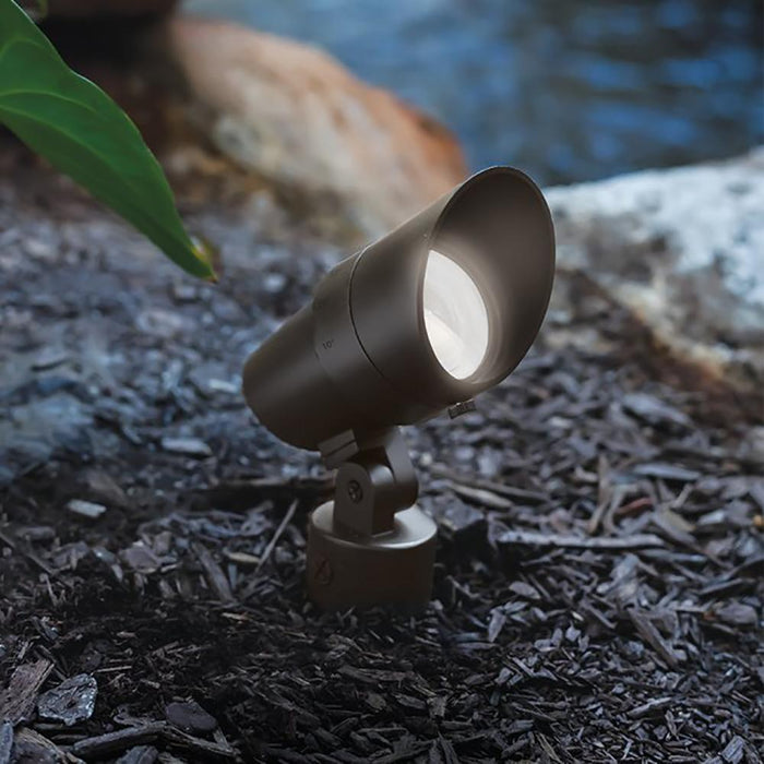Accent 120V Landscape LED Accent Light in Outdoor Area.