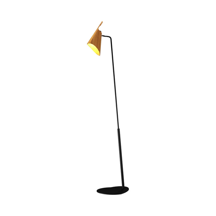 Balance Floor Lamp in Louro Freijo (Without Disk).